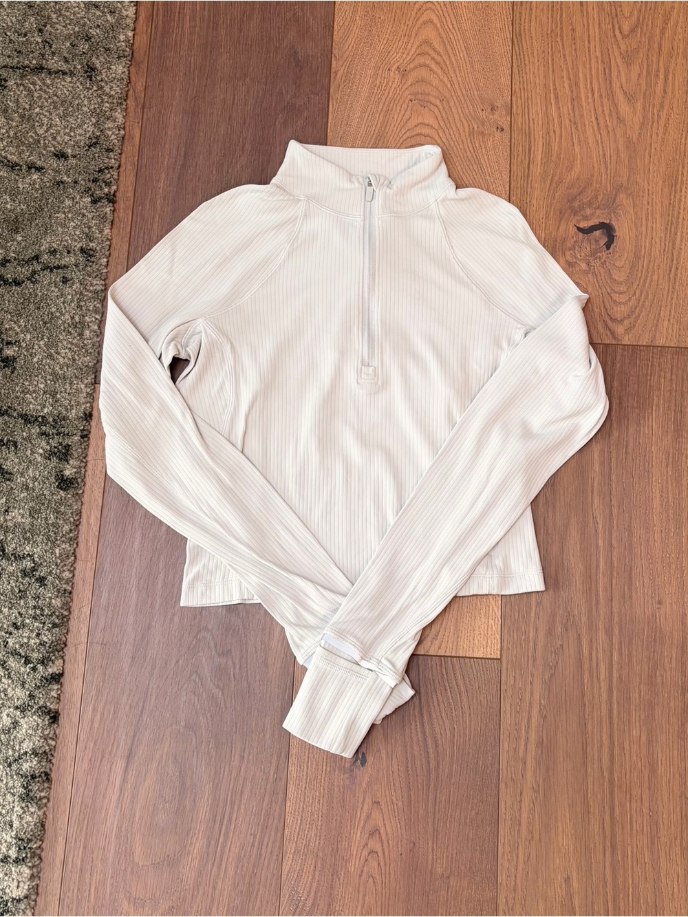 Lululemon Rulu Half-Zip Long Sleeve Top